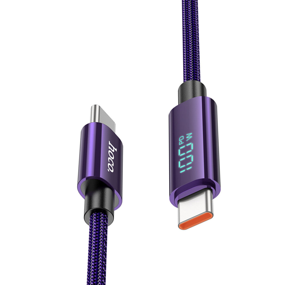 Hoco. U125 1.2M Benefit PD 100W Type-C to Type-C Şarj Data Kablosu